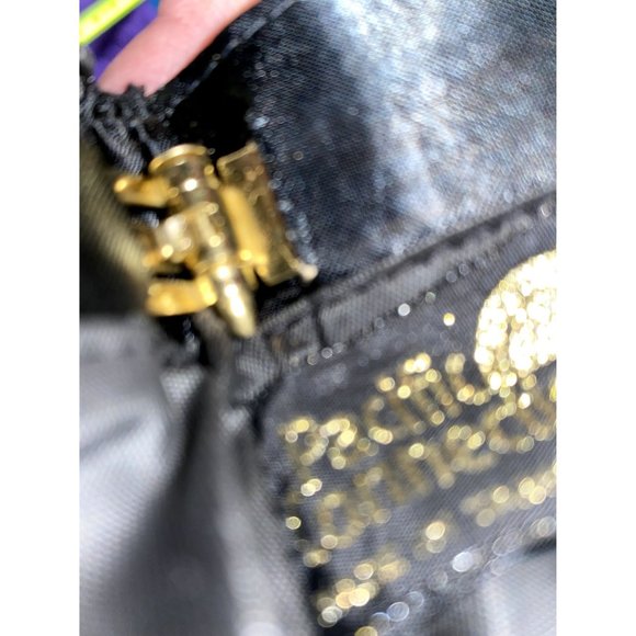 Pacific Connections Black Satin Formal Clutch with Oversized Bow/Mini Purse - Picture 7 of 8